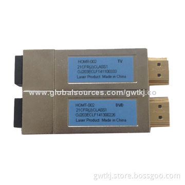 Mini 10G HDMI video optical transceiver, multimode 300m